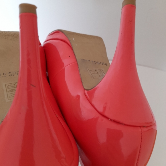 Call It Spring Coral Heels - Picture 8 of 8